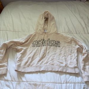 Adidas cropped hoodie